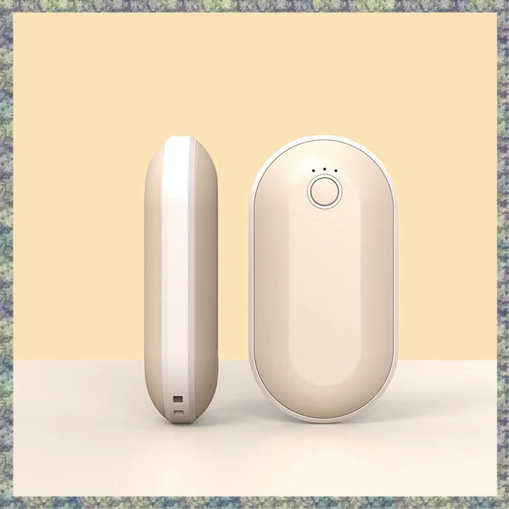 WON Hand Warmers Rechargeable, 5000Mah Electric Portable Pocket Heater, Heat Therapy Great For Outdoors, Hunting, Golf