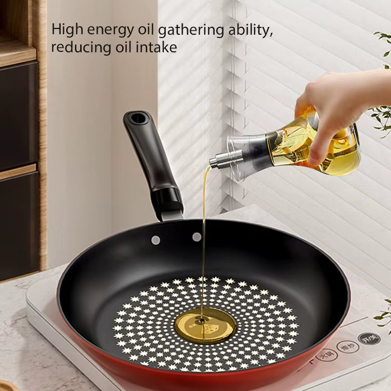 New Crystal Diamond Non-Stick Pan Multi-functional Frying Pan Iron Easy to Clean Kitchen Cookware Gas Induction Cooker