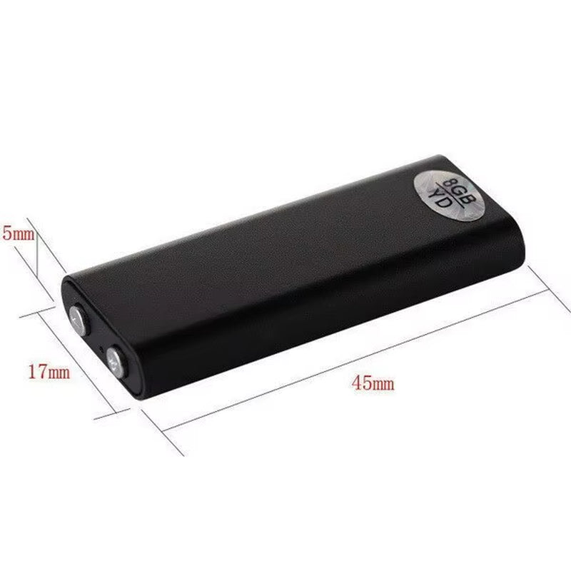 8GB Professional Voice Recorder Digital Audio Mini Dictaphone