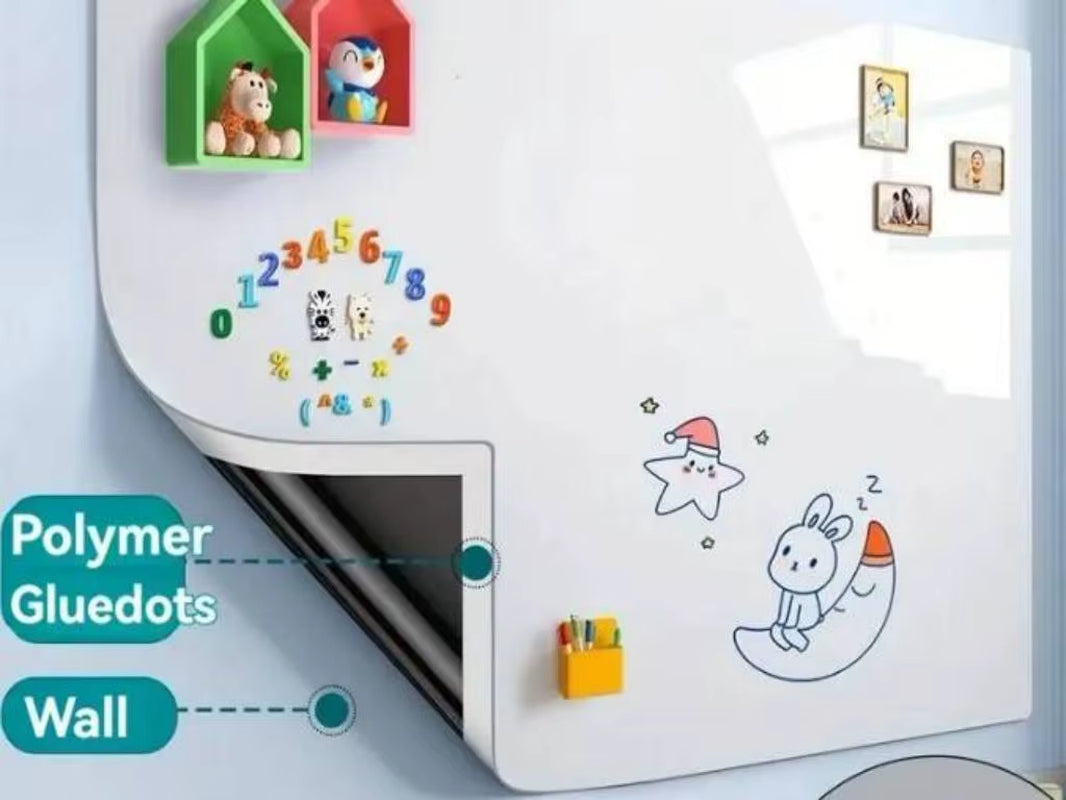 Magnetic WhiteBoard Fridge Sticker Wall Dry Erase Board Portable Kid School Board Erasable Surface Magnetic Dry Erase Whiteboard