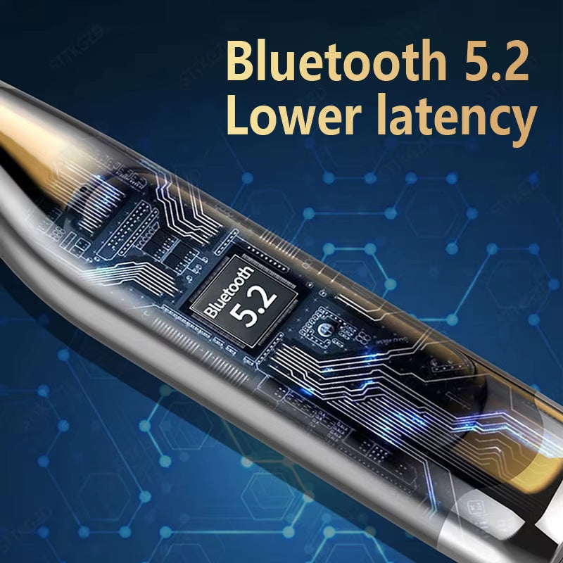 Wireless Headphones Neckband Bluetooth Earphone With Microphone  Long Battery Auriculares High Quality Headset Sport For TF Card