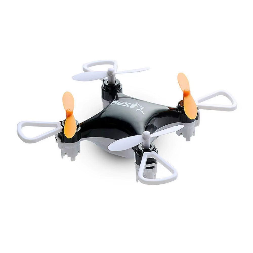 ABS Mini Remote Control Aircraft Flying with Light Rotation Remote Control Drone Rechargeable Durable