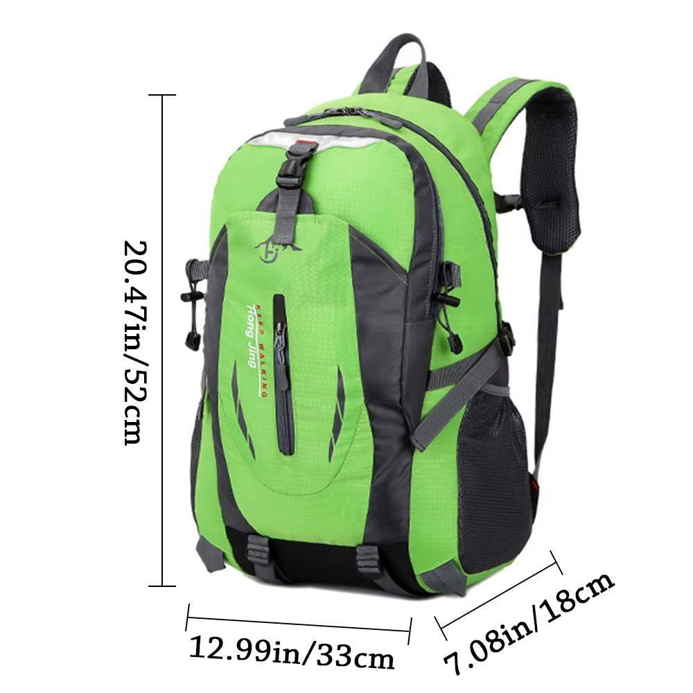 High Quality Nylon Camping Backpack 40L Large Capacity Travel Rucksack Waterproof Durable Travel Bag Outdoor Bag