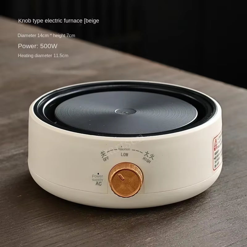 Electric ceramic stove Household tea maker Special glass teapot for small electric stove Tea surrounding stove Mini kettle 220V