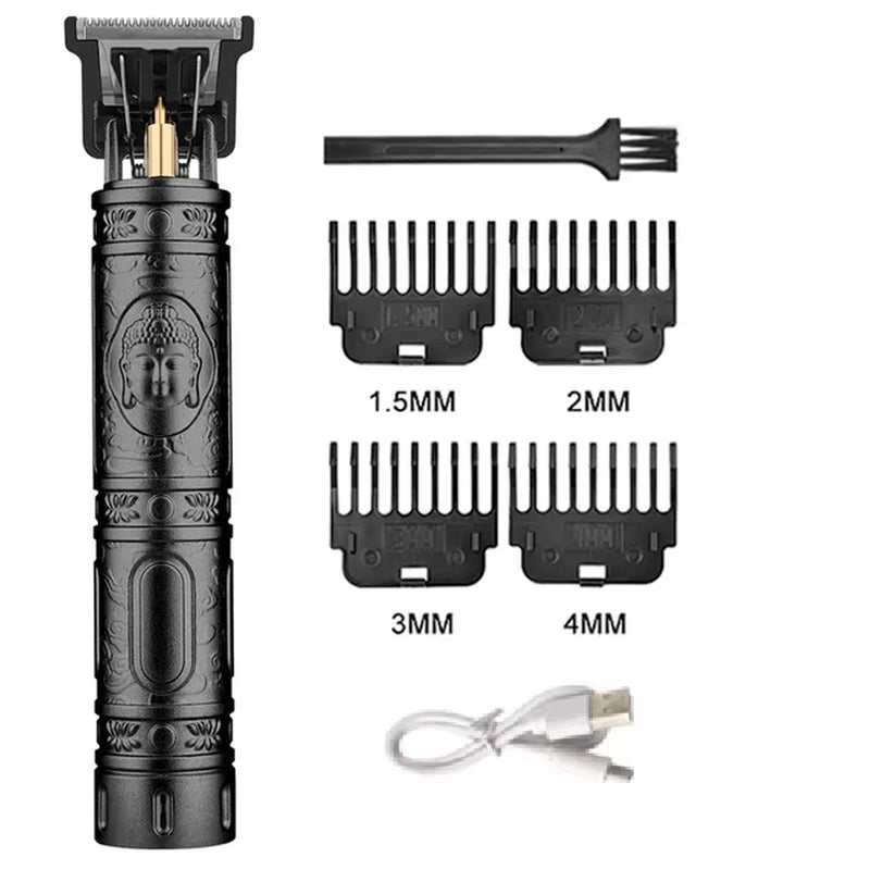 T9 Vintage Hair Clipper Adjustable Hair Trimmer Electric Beard Trimmer Hair Length Adjustable Haircut Machine Kit Boyfriend Gift