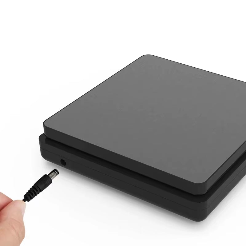 5kg/10kg Rechargeable Kitchen Scale Fully Waterproof LCD Display Stainless Steel Electronic Scale Household Weighing Baking Tool