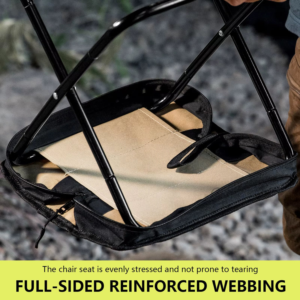 Outdoor Camping Chair Portable Folding Stool Lightweight Beach Fishing Chair Hiking Travel 의자