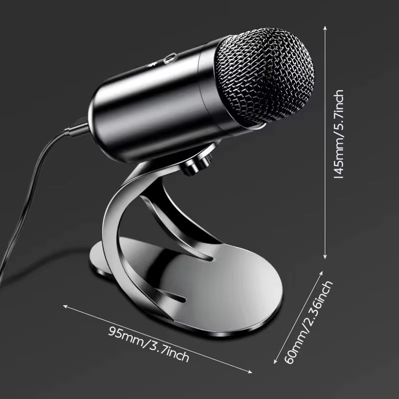 Professional Wired Condenser conference Microphone gooseneck desktop High voice quality Mic Computer Gaming USB Microphone