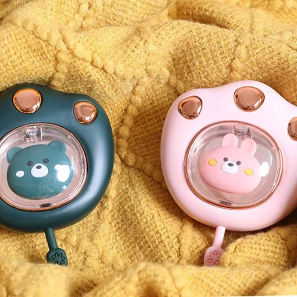 Cute Mini Cat's Claw Hand Warmer 2 Heat Levels Rechargeable Electric Heater Portable Pocket Warmer Winter