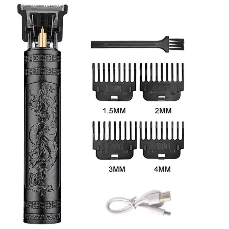 T9 Vintage Hair Clipper Adjustable Hair Trimmer Electric Beard Trimmer Hair Length Adjustable Haircut Machine Kit Boyfriend Gift