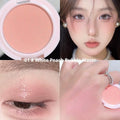 Dopamine shimmer Monochrome Matte Blusher Eyeshadow Palette Soft Silky Cheek Natural Facial Rouge Lasting Nude Low Saturation Po