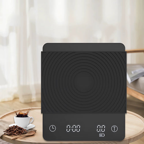 2026 New Digital Kitchen Scale Drip Coffee Scale With Timer LED Display 2kg/0.1g Household Food Weight Scale with USB Charging