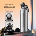 1.5L Insulated Water Bottle Stainless Steel Cold Hot Insulated Cup Vacuum Thos Bottle Double Wall Flasks