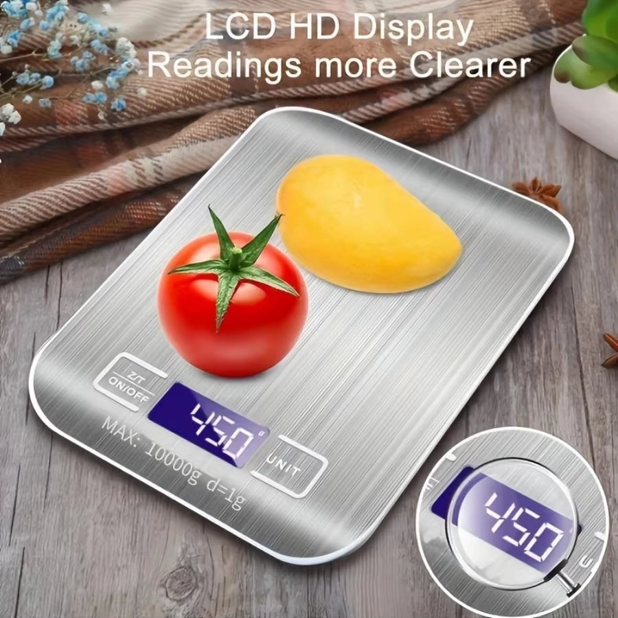 Household Kitchen High-precision Electronic Pastry Baking Scale Small Food Baking Scale 10kg/1g Accurate Weighing