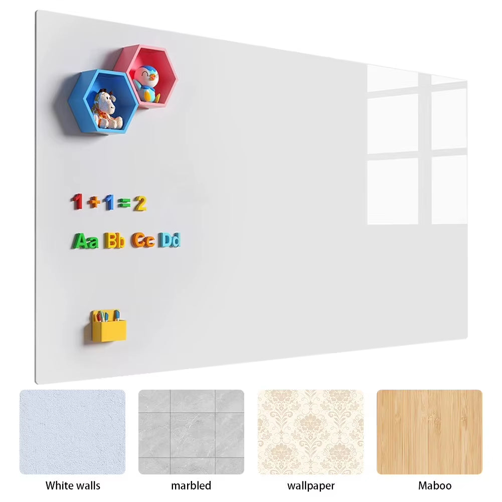 Magnetic WhiteBoard Fridge Sticker Wall Dry Erase Board Portable Kid School Board Erasable Surface Magnetic Dry Erase Whiteboard