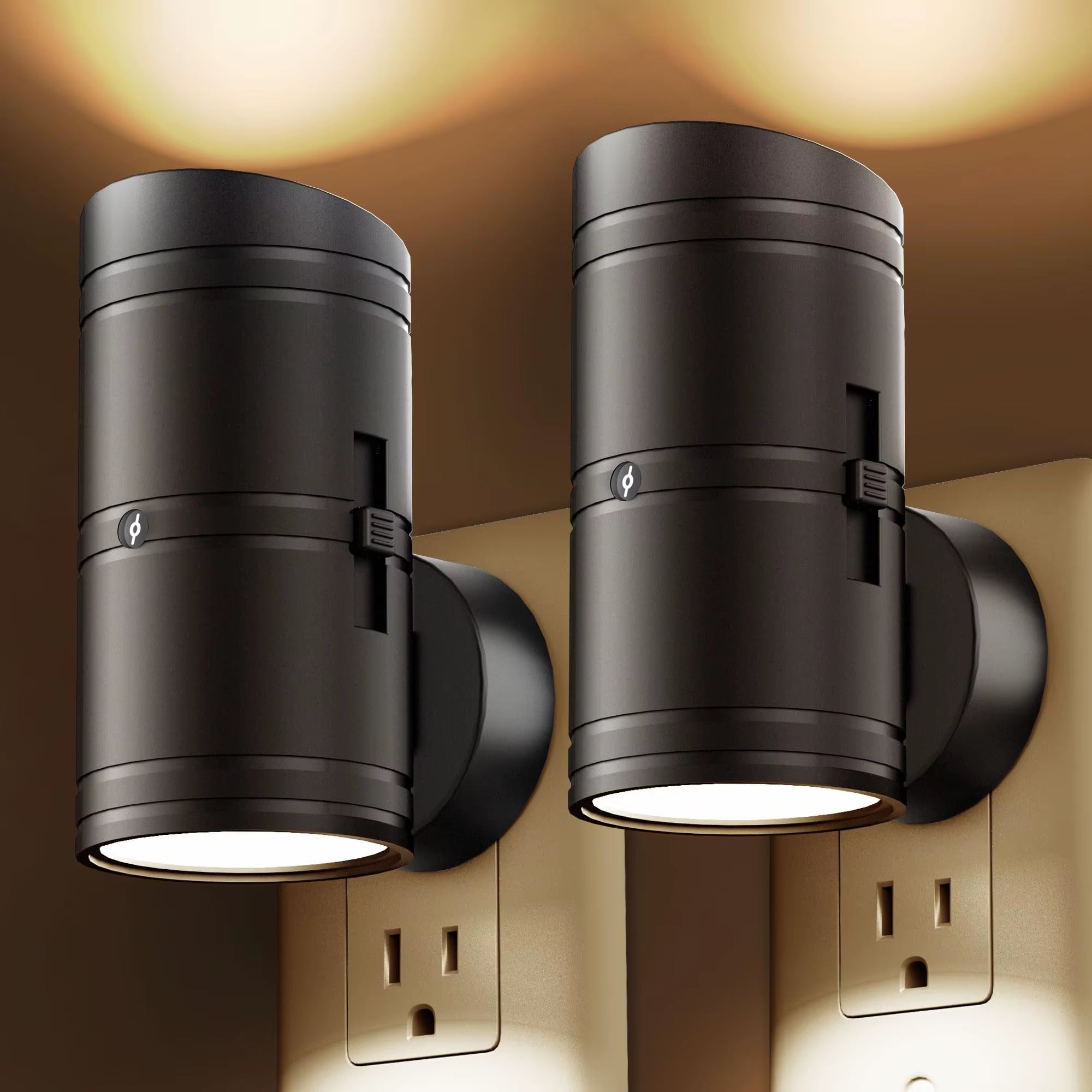 LED Night Light Plug In Smart Photosensor Light Dimmable Wall Lamp for Home Aisle WC Hallway Stair Kitchen Bedroom Night Lamp