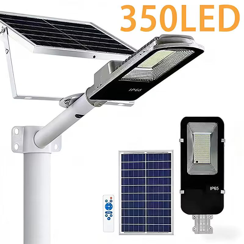 RUISENZHUO Powerful Solar Road Light,Outdoor Solar Street Lamp,Waterproof Automatic Dusk to Dawn Street Light,For Garage Garden