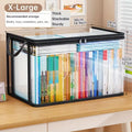 Clear PVC Storage Box | Flip-Top Lid & View Window | Multi-Use Organizer for Toys, Crafts & Supplies | Durable Gift Container