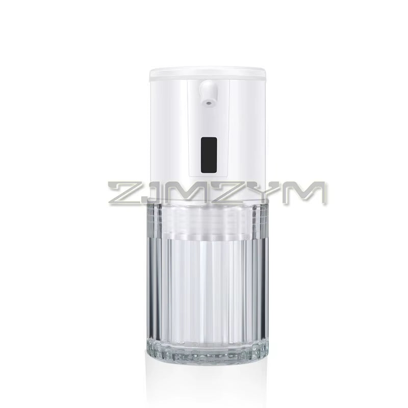 350ML Automatic Soap Dispenser Glass Touchless Rechargeable Soap Dispenser Vertical Hand Sanitizer Bubble Machine For Countertop