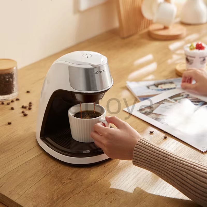 Coffee machine Home small automatic American coffee pot drip grinding machine kettle