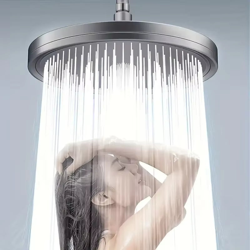 High Pressure Top Rain Shower Heads 6 Modes Rainfall Shower Head Bathroom  Shower Faucet Accessories With Filter