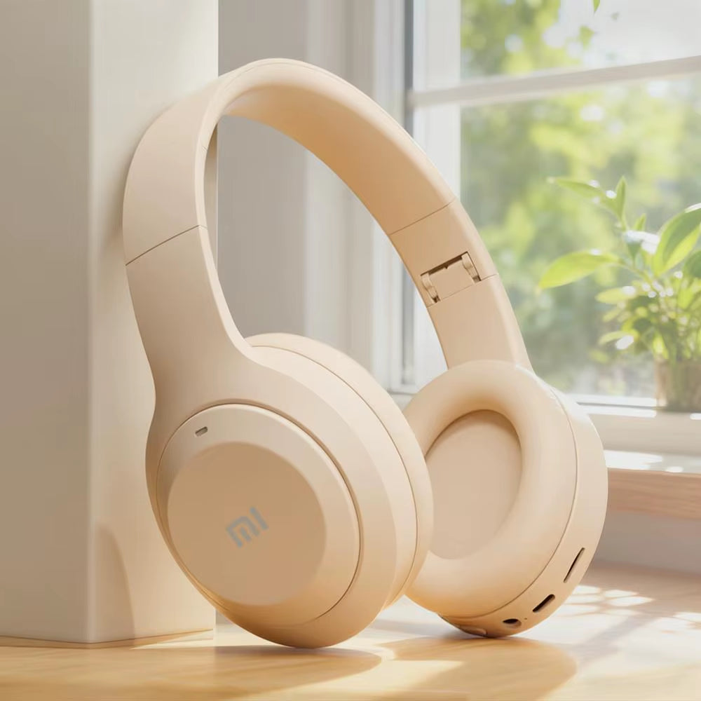 Wireless Headphones Bluetooth 5.3 HiFi Stereo Support tf Card Noise-cancelling Gaming Headphones Foldable with Micro