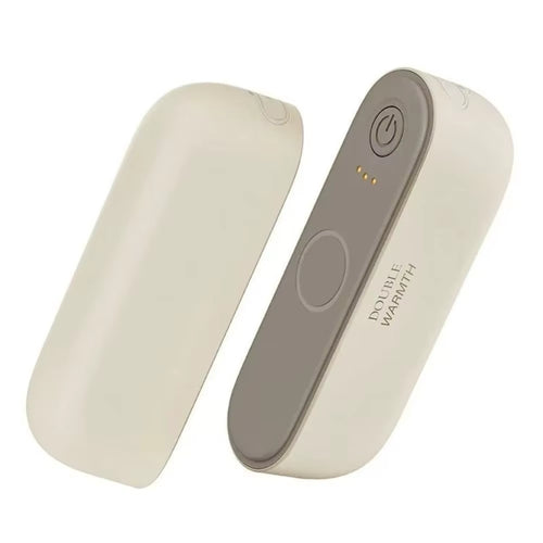 2 in 1 Dual-Palm Hand Warmers Magnetic Rechargeable Pocket Warm Hand Treasure Adjustable 3 Temperature Settings Fast Heating
