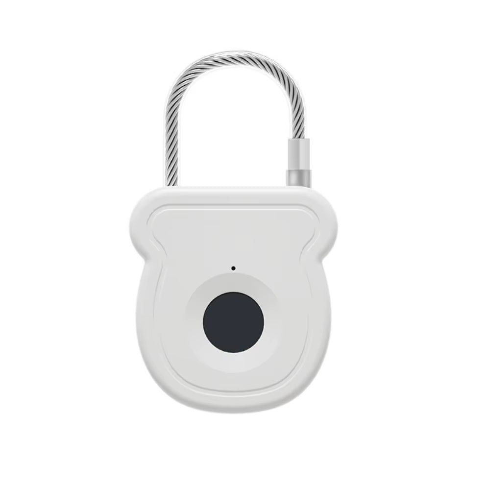 Smart Waterproof Smart Padlock 0.5sec Unlock ABS Material Fingerprint Lock Portable Anti-theft Keyless Lock Gym Locker