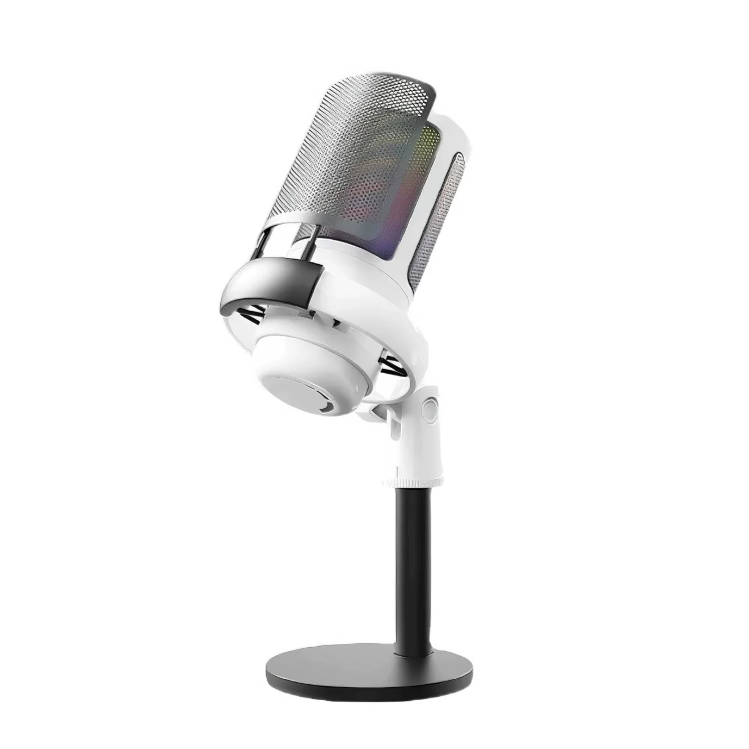 Professional USB microphone, computer condenser microphone, RGB microphone, suitable for game live video recording and recording