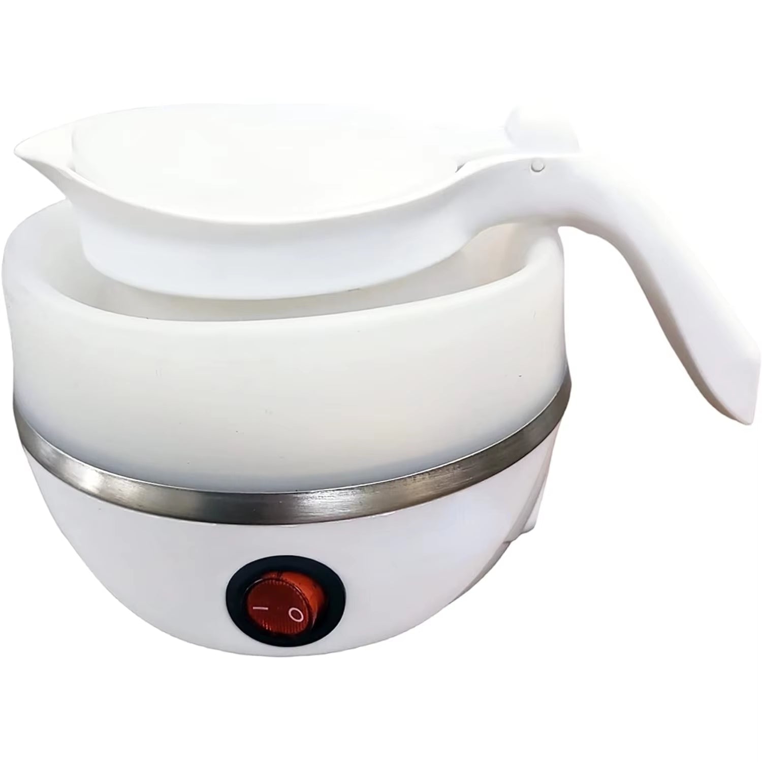 Collapsible Silicone  Kettle with Dual Voltage 110V/220V