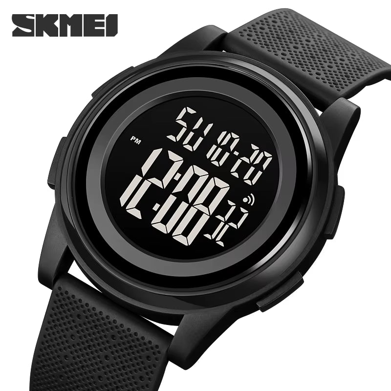 1895  Digital Wristwatch relogio masculino Casual Countdown Sport Watches Men LED Light Chrono Alarm Clock 5Bar Waterproof