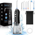 Dental Oral Irrigator Portable Water Flosser for Teeth Braces Rechargeable Home and Travel 5 Modes Waterproof