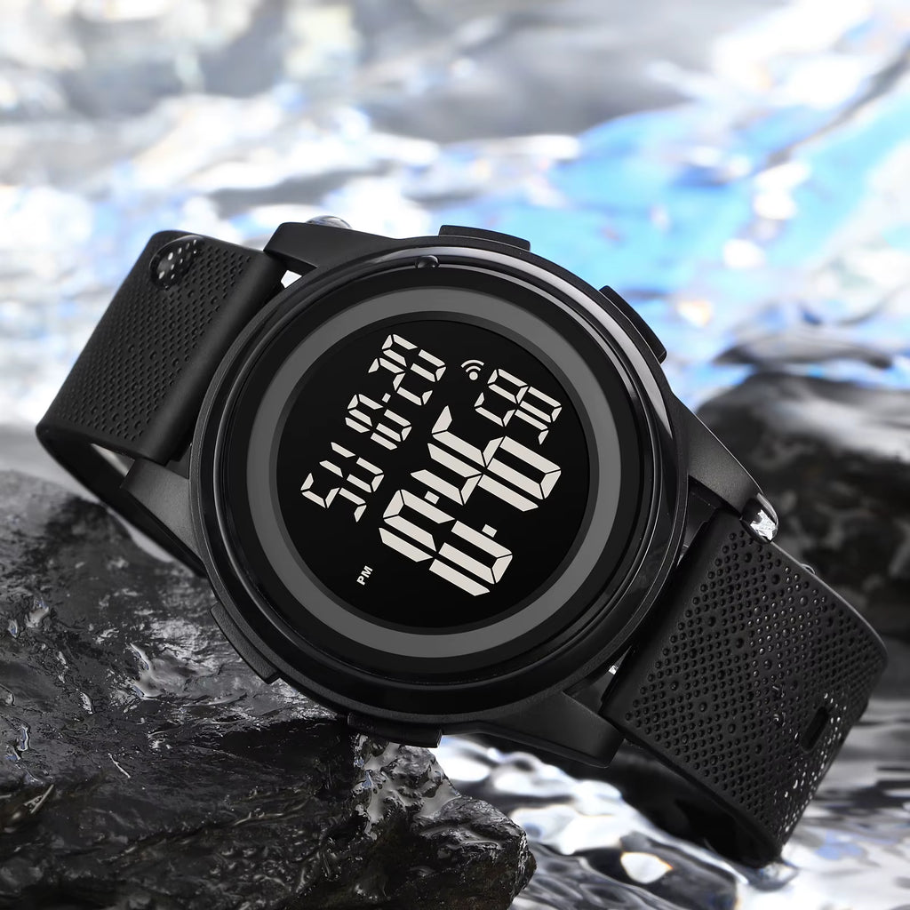 1895  Digital Wristwatch relogio masculino Casual Countdown Sport Watches Men LED Light Chrono Alarm Clock 5Bar Waterproof