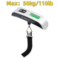 10g-50kg Portable Digital Luggage Weight Scale LCD Display Pocket Electronic Scale Balance Suitcase Travel Baggage Weight Tool