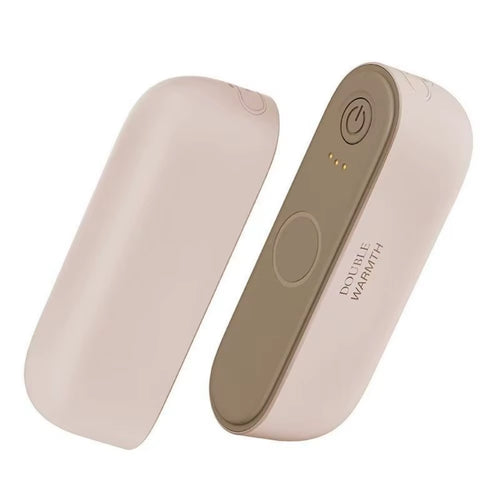 2 in 1 Dual-Palm Hand Warmers Magnetic Fast Heating Pocket Warm Hand Treasure Detachable Rechargeable Electric Hand Heater