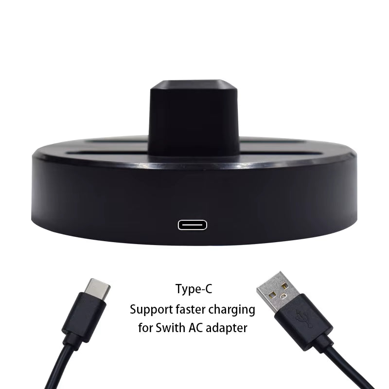 Portable Accessories For Nintendo Switch Controller Charger Dock Station For Switch Joycon Ac Adapter Support 4 Joy-con Charging