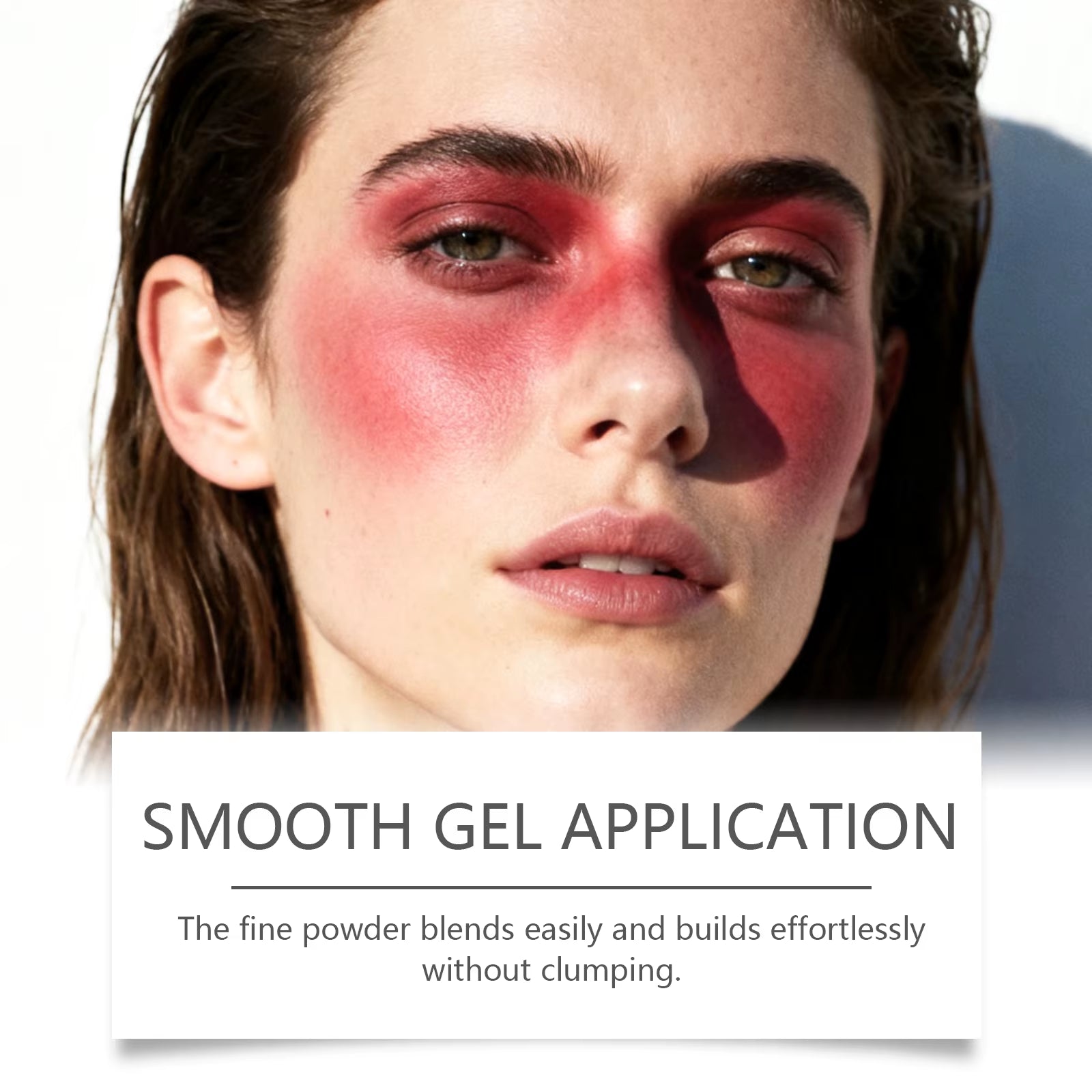 zephoco Matte Blush Powder Long Lasting Waterproof Cheek Makeup Natural Flush Color Easy To Blend No Fly Away Daily Wear 4Colors