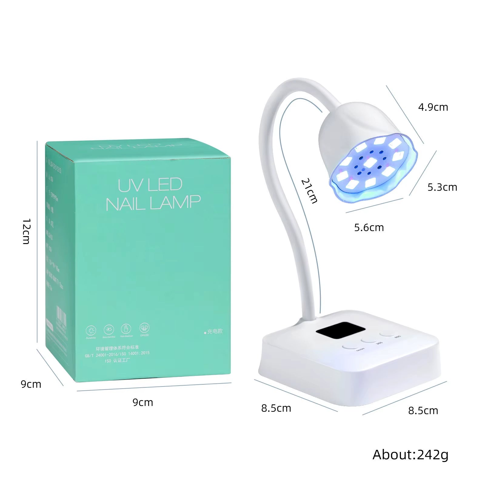 Portable UV Gel led nail lamp LED Nail art Lotus Light Quick-drying Timed USB No Blackening Hands Polish Uv Gel Curing lights