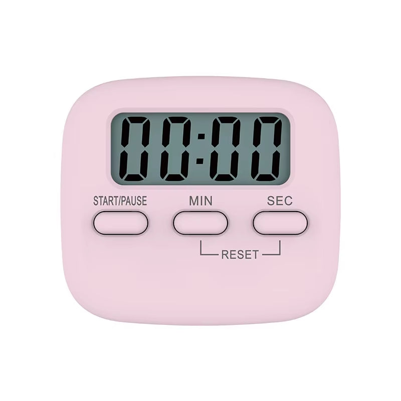 LCD Digital Screen Kitchen Timer Magnetic Cooking Countdown Alarm Sleep Stopwatch Temporizador Clock Home Multifunctional Tools