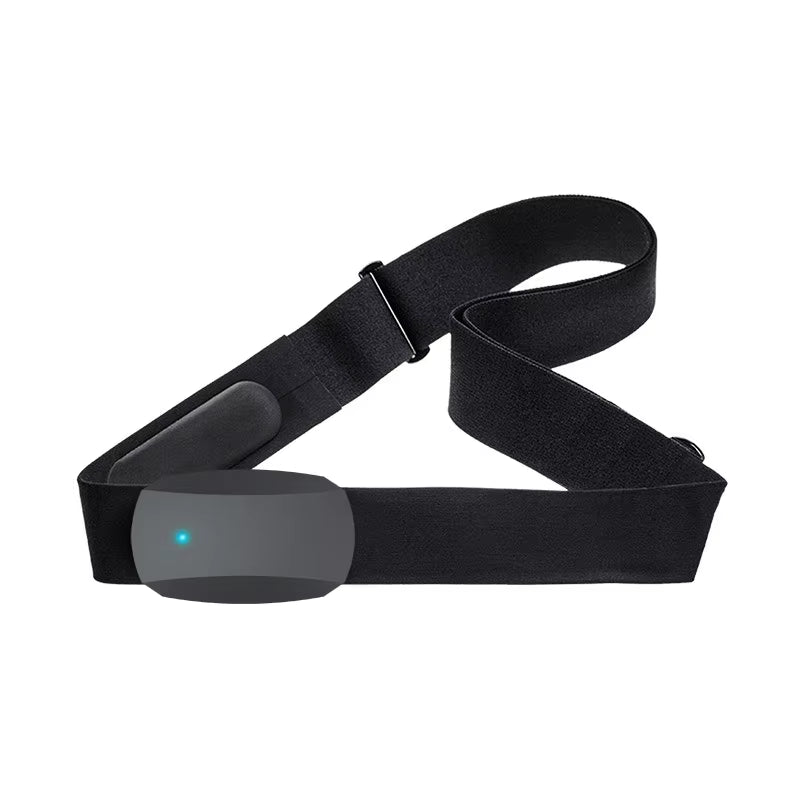 HR Sensor Chest Strap Heart Rate Monitor Band Bluetooth 5.0 ANT+ IP67 Waterproof Belt Real-Time Heart Rate Data Runninng  Sports