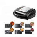 Portable 6 in 1 Non-stick Sandwich Machine Home Equipment Toaster Breakfast Maker Grill Beach Microwave Pan