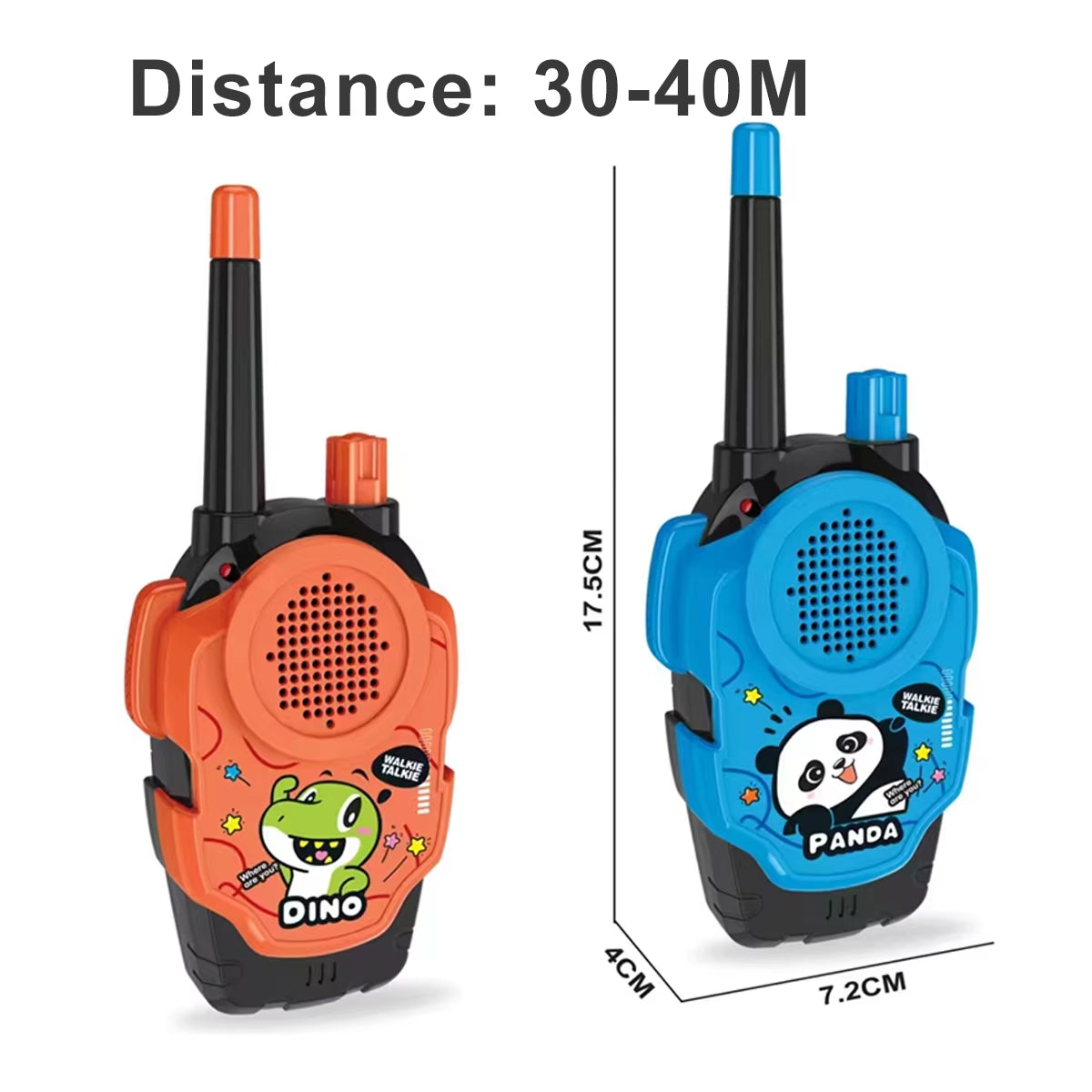 2pcs Kid-Friendly Walkie Talkie Two-Way Radios for Clear Communication - Essential for Camping & Hiking Adventures For Boys Girl