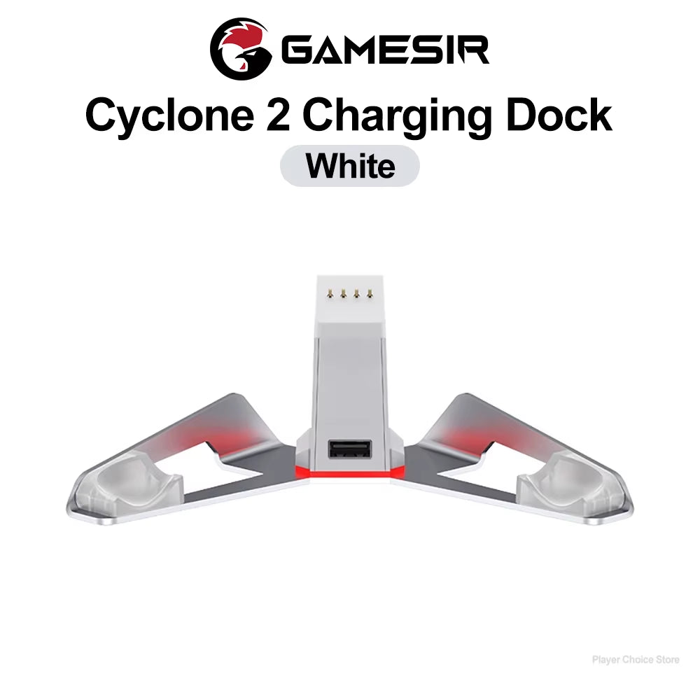 Cyclone 2 Charging Station Dock Original Wireless Switch Controller Gamepad Charger Base Accessories Alumintum Alloy  ﻿