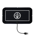 Car Wireless Charger Silicone Non-Slip Pad for iPhone16 15 14 13 12 Samsung S24 S23 Xiaomi Car Phone Fast Induction Charging Pad