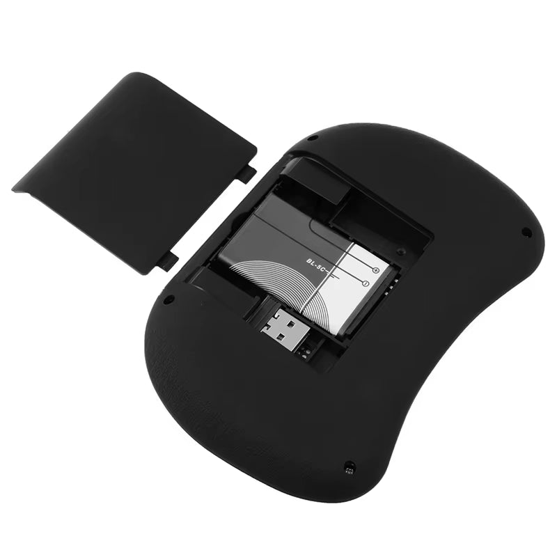 I8  Wireless Bluetooth Keyboard Mini Keyboard 2.4G  English Lithium Backlit  Air Mouse Remote Touchpad For Smart TV Box PC IPad