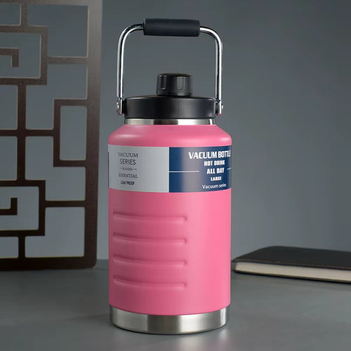 1500ML 2000ML Stainless Steel Vacuum Insulated Coffee Travel Mug Thermal Water Bottle,for Outdoor Office Cup