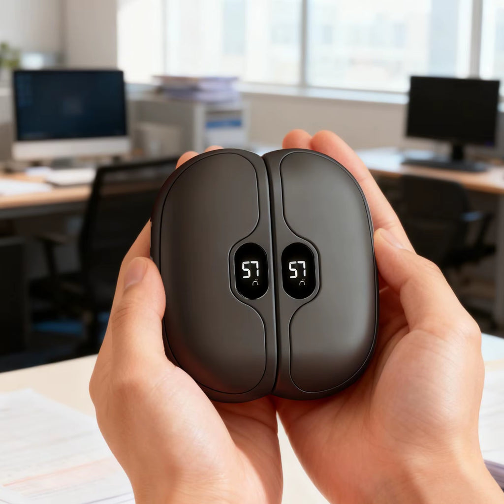 Magnetic Hand Warmers 5 Gear LED Status Display Warming Device Electric Hand Warmers Rechargeable For Family Friends Hiking