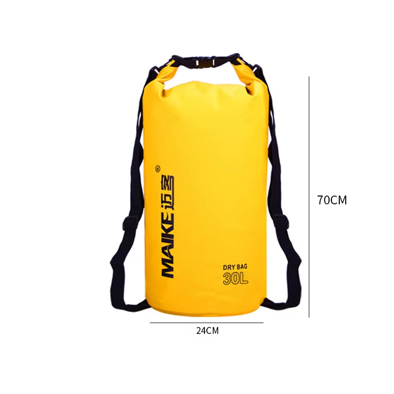 Maike 20/30L Waterproof Dry Bag Backpack for Kayaking Rafting Boating Swimming for Women Men Waterproof Dry Bag  Backpack