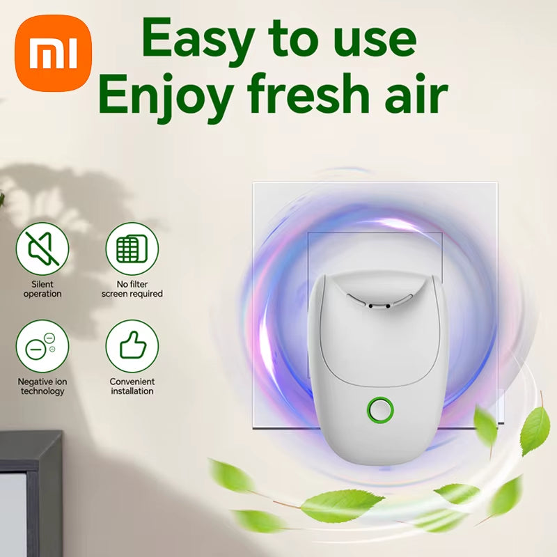 Xiaomi Compact USB Plug Play Negative Ion Air Purifier Intelligent Eliminates Odors Smoke And Formaldehyde Purifies For Room