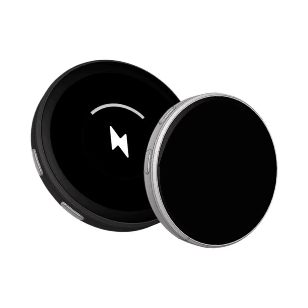 Anime Digital Smart Bluetooth Badge - Touchscreen E-Ink Photo Frame w/ Video Playback, 7-Color LED, App Control, 18H Battery